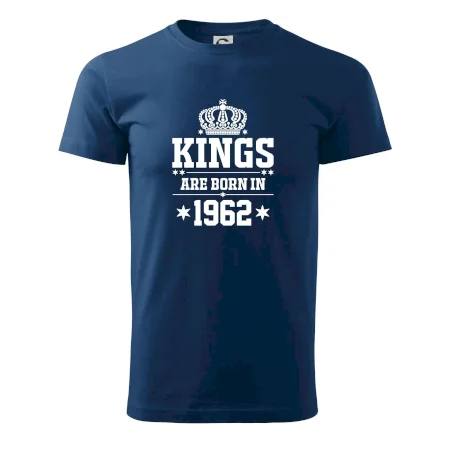 Kings are born in 1962