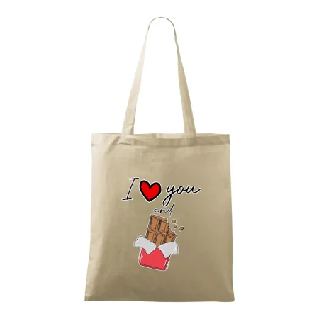 I love you and chocolate