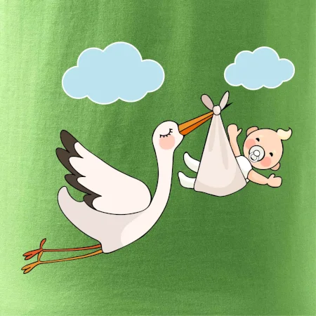 Bocian čakáme bábätko - neutrálne