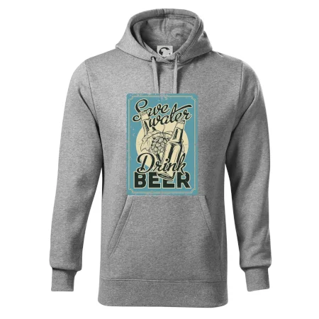Save water drink beer poster
