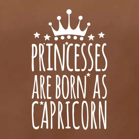 Princesses are born as Capricorn - Kozorožec