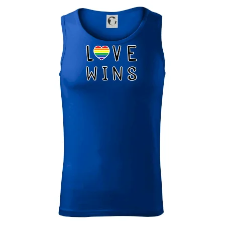 Love wins nápis
