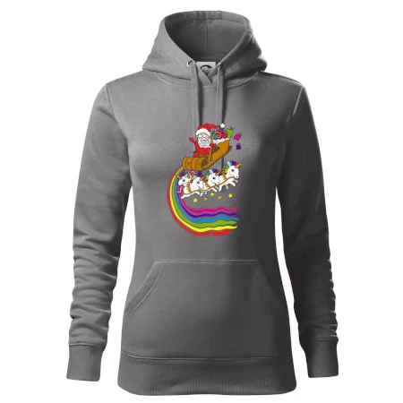 Santa a jednorožce (Pecka design)