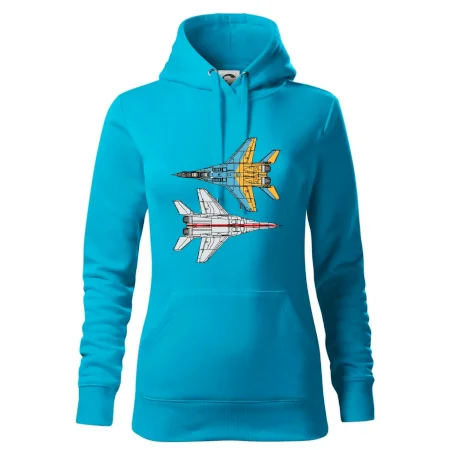 Mig 29 Fulcrum zo spoda a zo shora