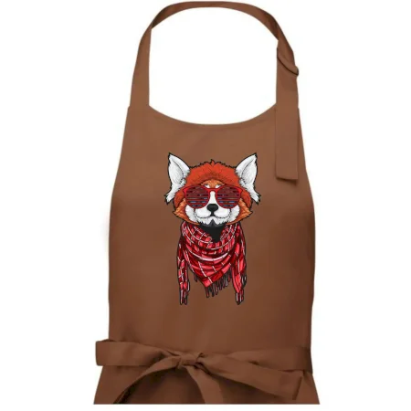 Červená panda hipster