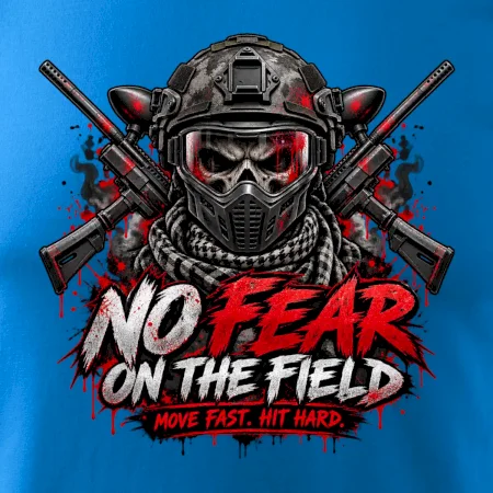 Lebka bojovníka – No Fear paintball