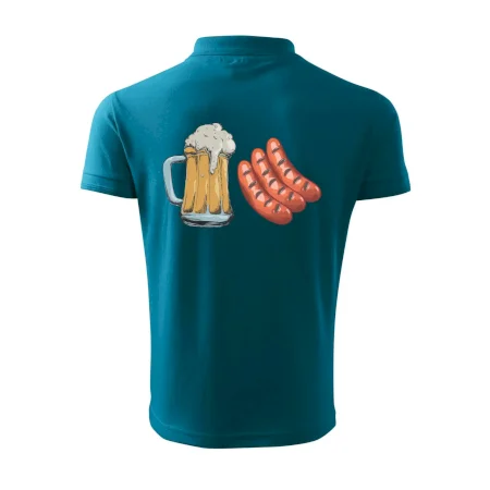 Pivo a klobása
