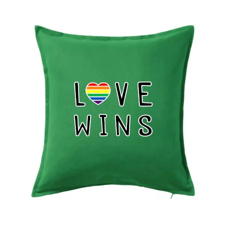 Love wins nápis