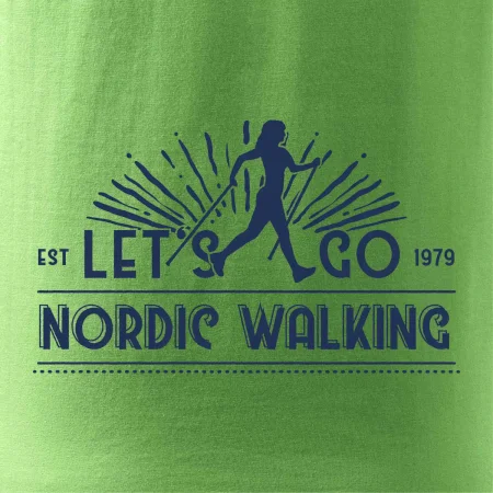 Let's go nordic walking - vintage