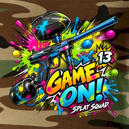 Farebná explózia – Game On paintball