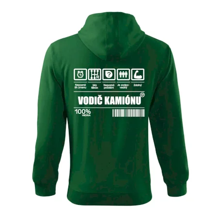 Čiarový kód - Vodič kamiónu