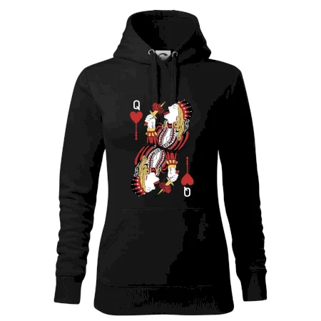 Srdcová Kráľovná kreslená (Pecka Design)
