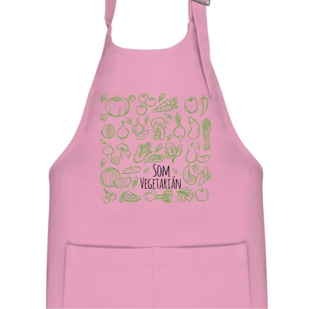 Som vegetarián - zelenina vo štvorci