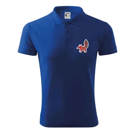 Folklór na prsníku líška