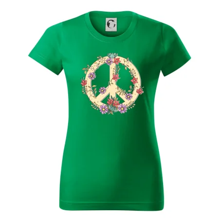 Peace symbol pieskový