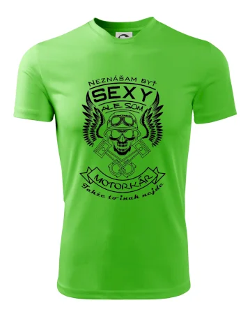Neznášam byť sexy - motorkár