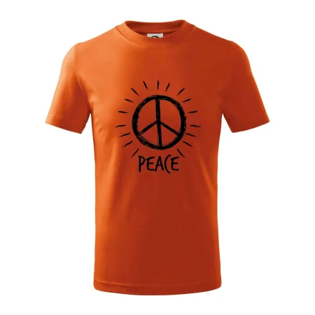 Peace symbol čiernobiely