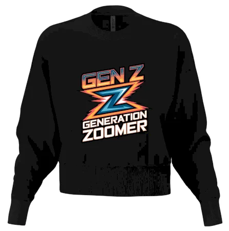 Generácia Z - Gen Z farebný nápis