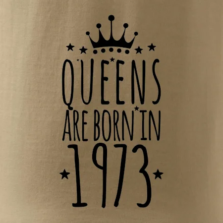 Queens are born in 1973