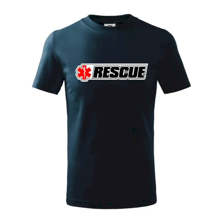 Záchranár rescue kríž červený