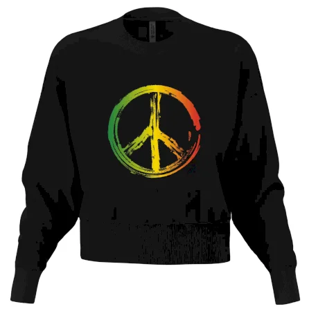 Peace symbol paint