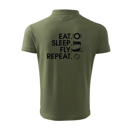 Eat sleep fly repeat
