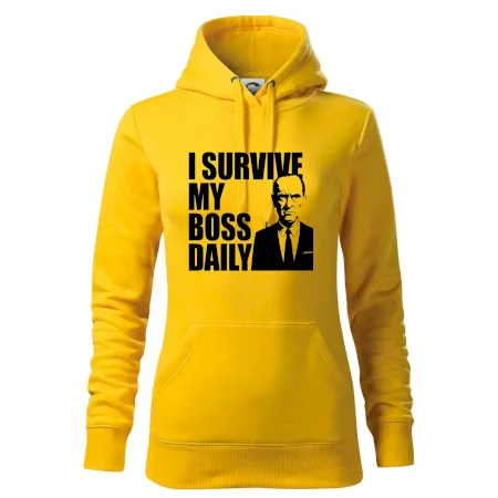 I survive my boss daily