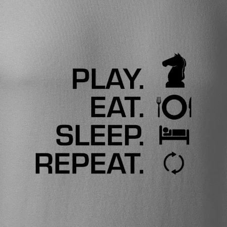 Eat sleep play - šach