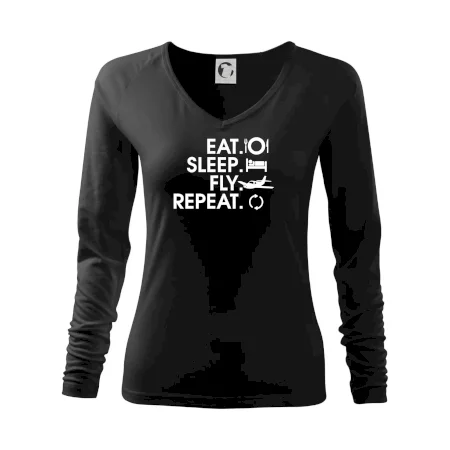 Eat sleep fly repeat