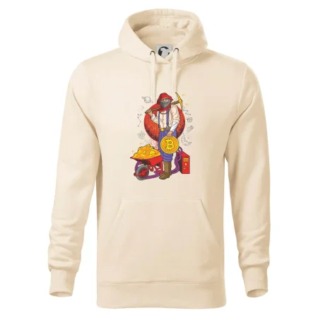 Baník ťaží Bitcoiny