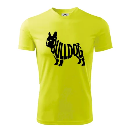 Bulldog nápis v tele