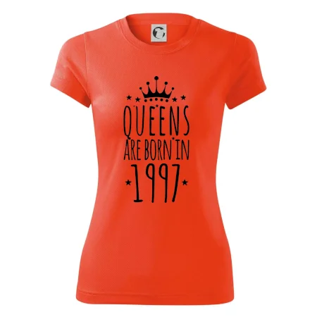 Queens are born in 1997