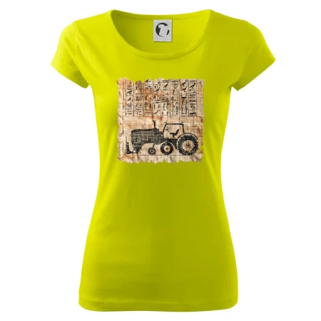 Egyptské hieroglyfy traktor