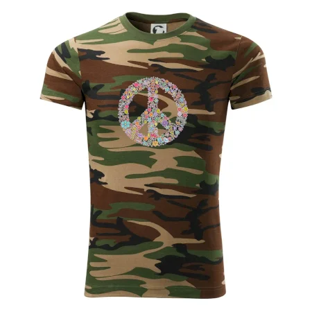 Peace symbol lístočky