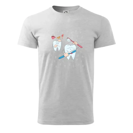 Zubárske tričko - kefka a jedlo