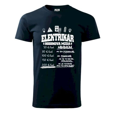 Hodinová mzda elektrikár