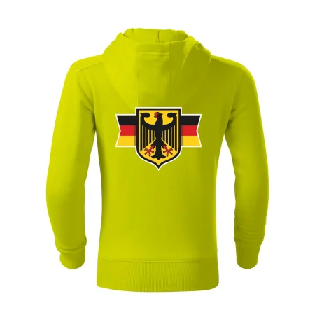 Nemecká orlica a vlajka
