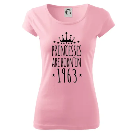 Princesses are born in 1963