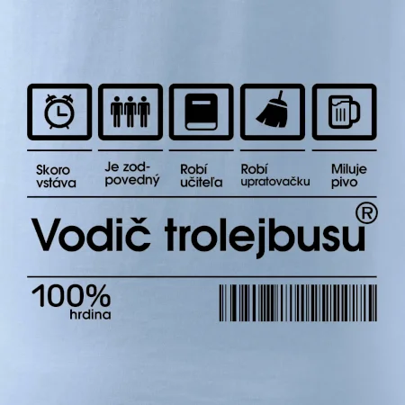 Čiarový kód - Vodič trolejbusu