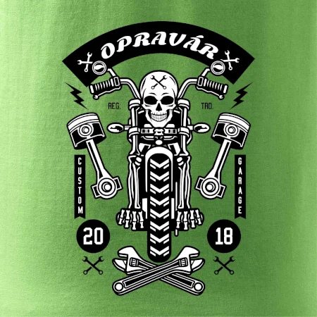Motorkár  lebka opravár