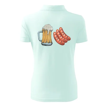 Pivo a klobása