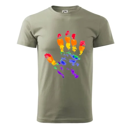 LGBT hand print