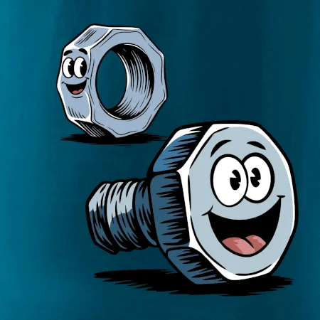 Parové tričko - Skrutka a matka