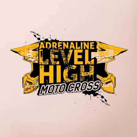 Motocross adrenaline level high