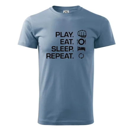 MMA eat sleep repeat