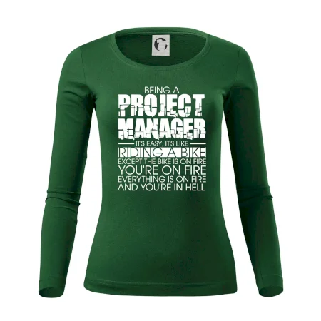 Being A Project Manager - bike
