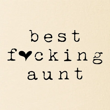 Best fucking aunt