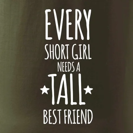 Every short girl needs a tall best friend