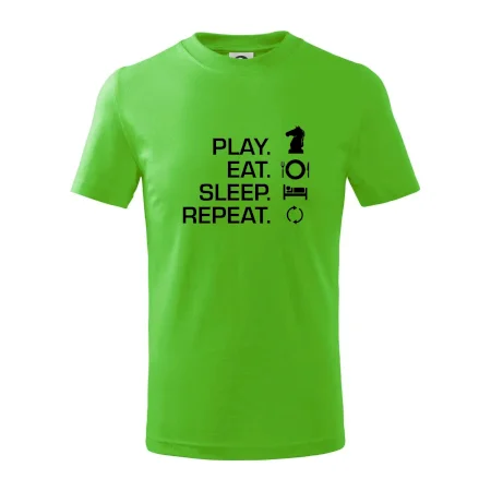 Eat sleep play - šach
