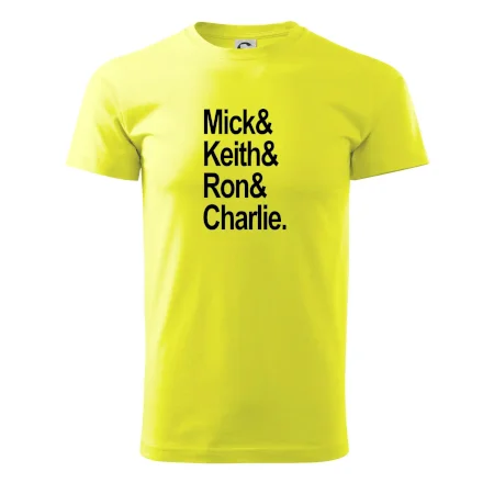 Mick Keith Ron Charlie